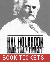 Buy tickets for Hal Holbrook: Mark Twain Tonight at Chrysler Hall