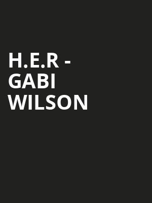 H.e.r - Gabi Wilson Poster